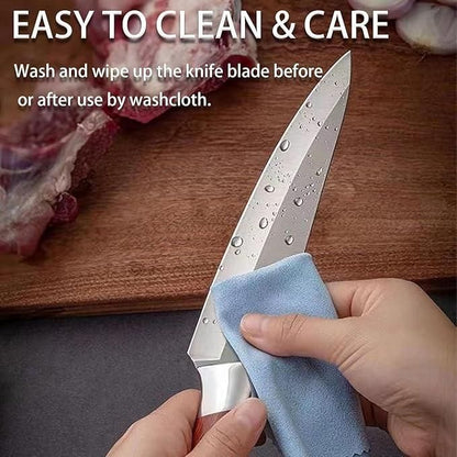 Chef Knife Rosewood Handle Stainless Steel Kitchen Knife