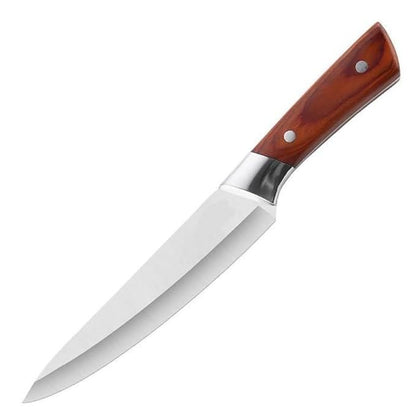 Chef Knife Rosewood Handle Stainless Steel Kitchen Knife