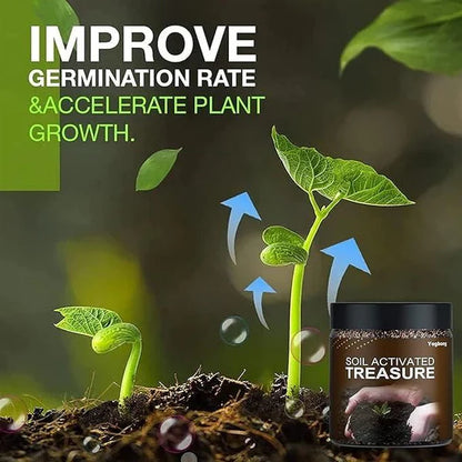 ( Pack of 2 ) Soil Activated Treasure – Premium Organic Soil Enhancer & Nutrient Booster
